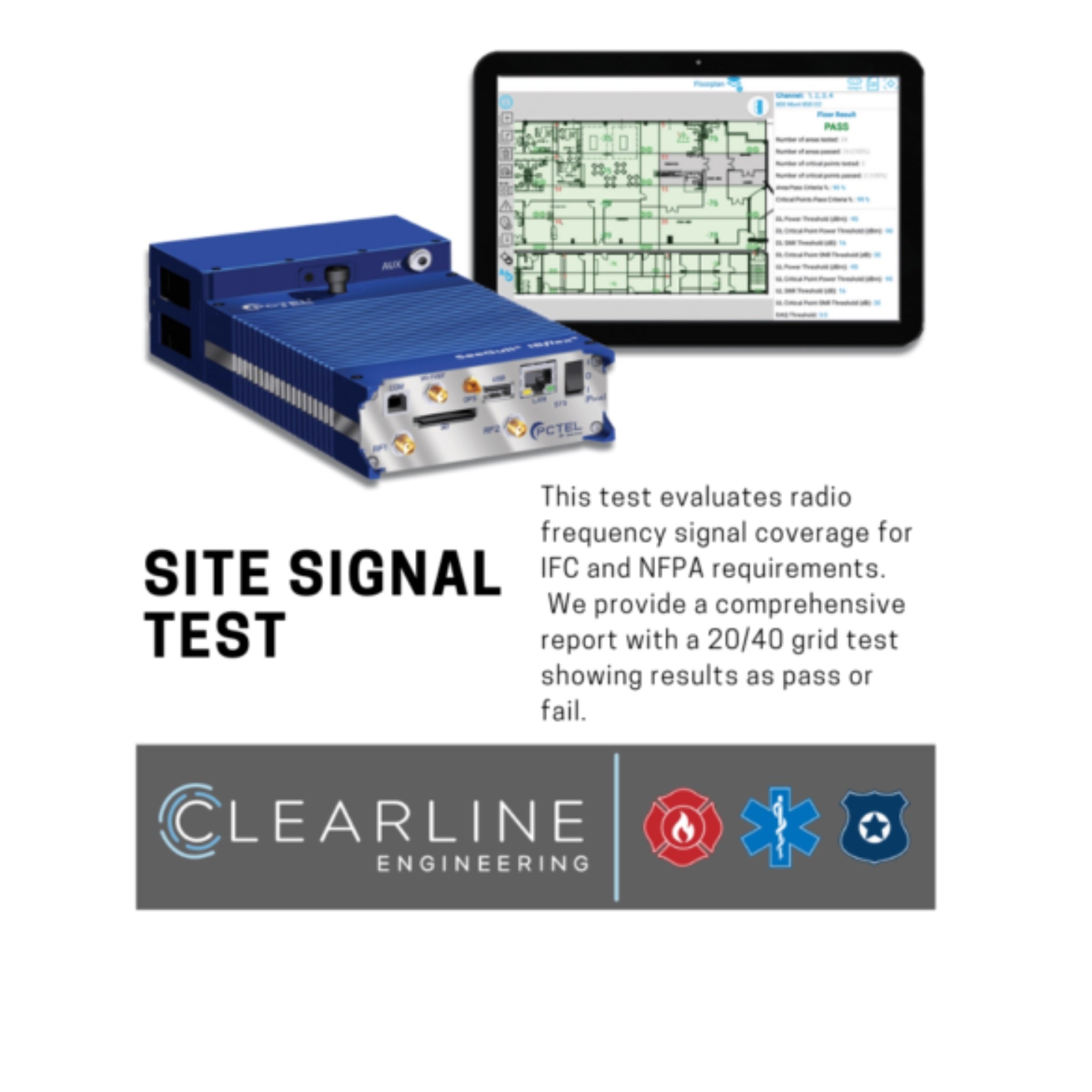 Site Signal Test – ClearlineEngineering
